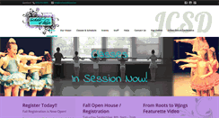 Desktop Screenshot of jcschoolofdance.com